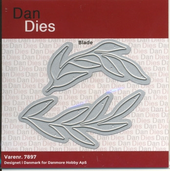Dan Dies Blade Største ca 7,5x3,5cm